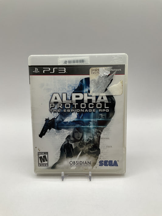 Alpha Protocol Playstation 3 Used