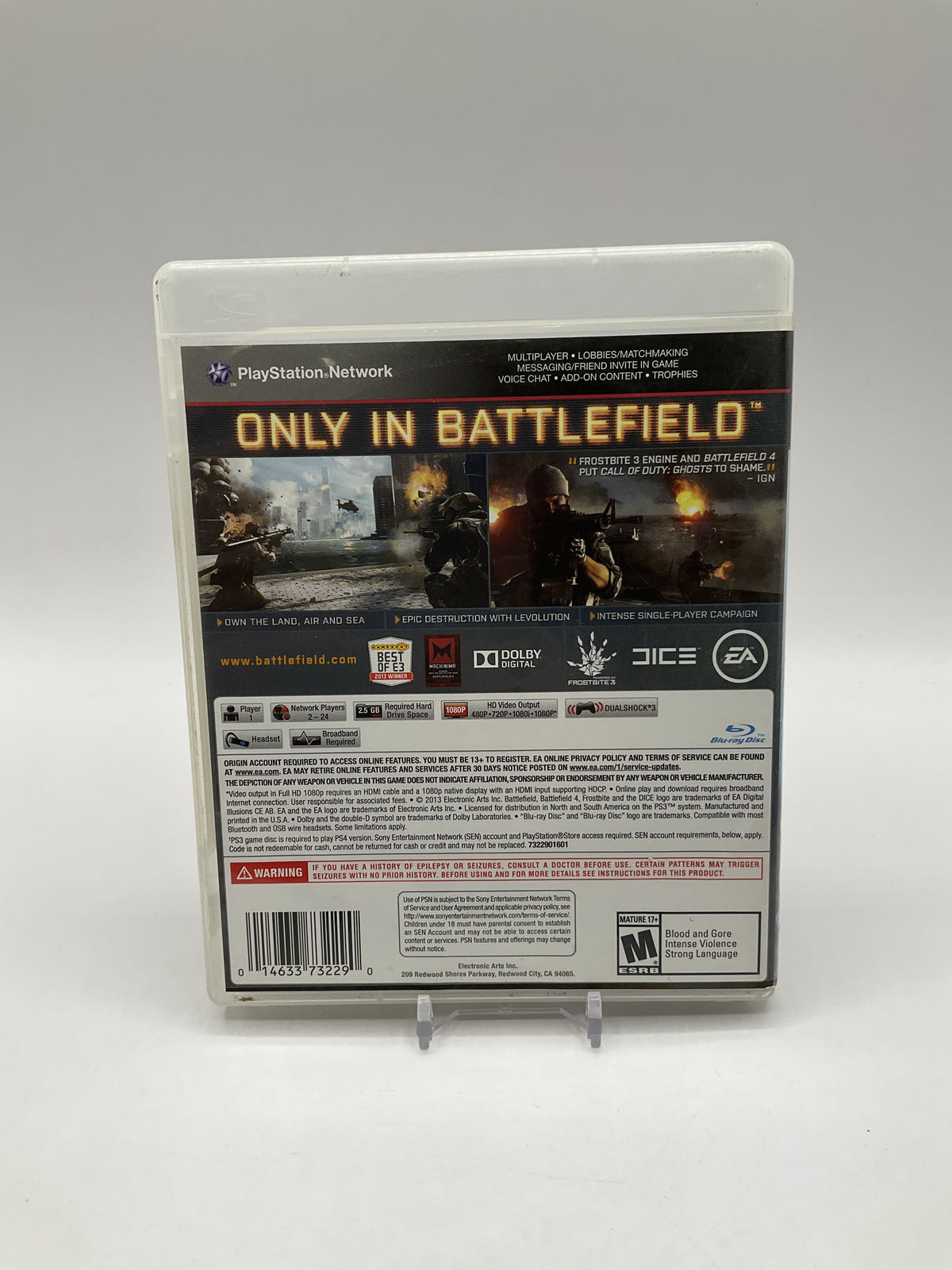 Battlefield 4 Playstation 3 Used #1