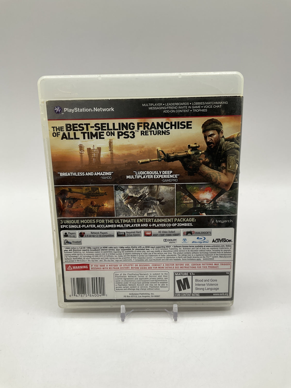 Call of Duty Black Ops Playstation 3 Used