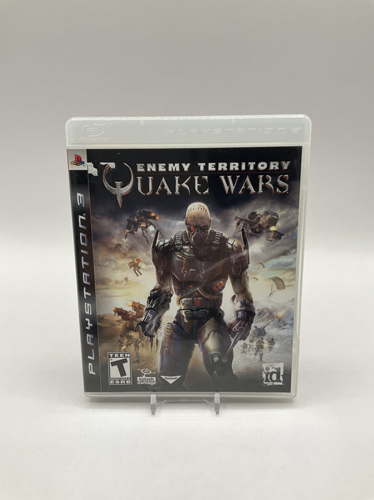 Enemy Territory Quake Wars Playstation 3 Used