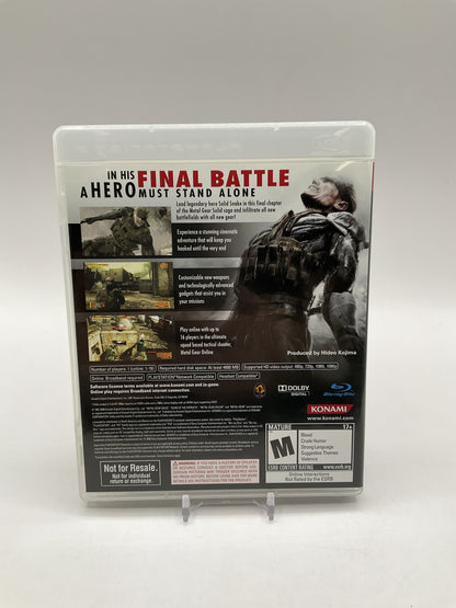 Metal Gear Solid 4 Guns of the Patriots Playstation 3 Used