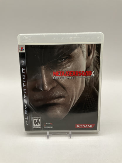 Metal Gear Solid 4 Guns of the Patriots Playstation 3 Used