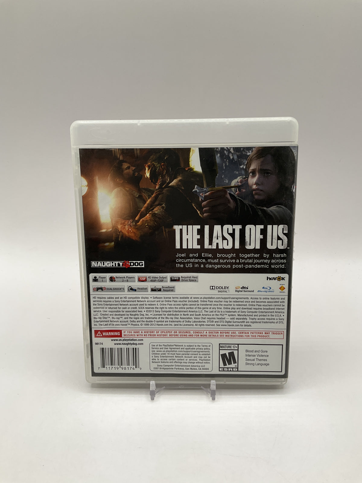 The Last of Us Playstation 3 Used