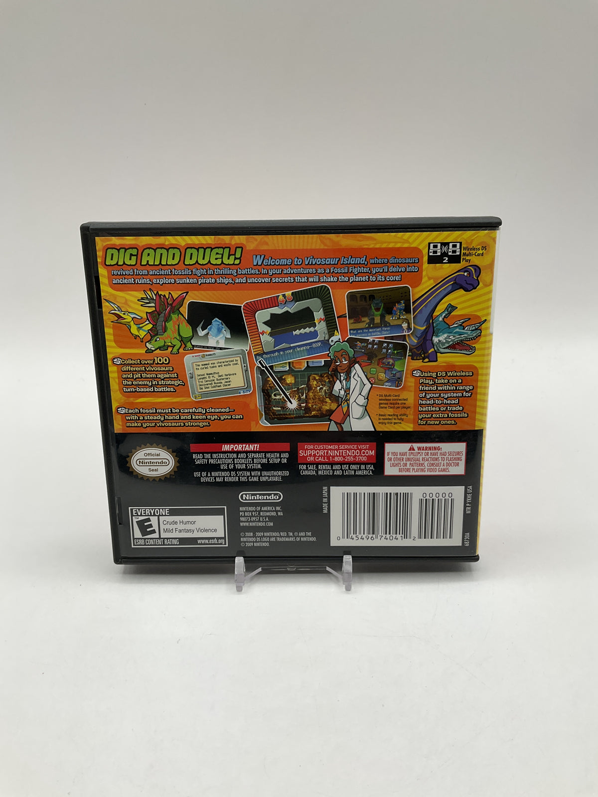Fossil Fighters Nintendo DS Used