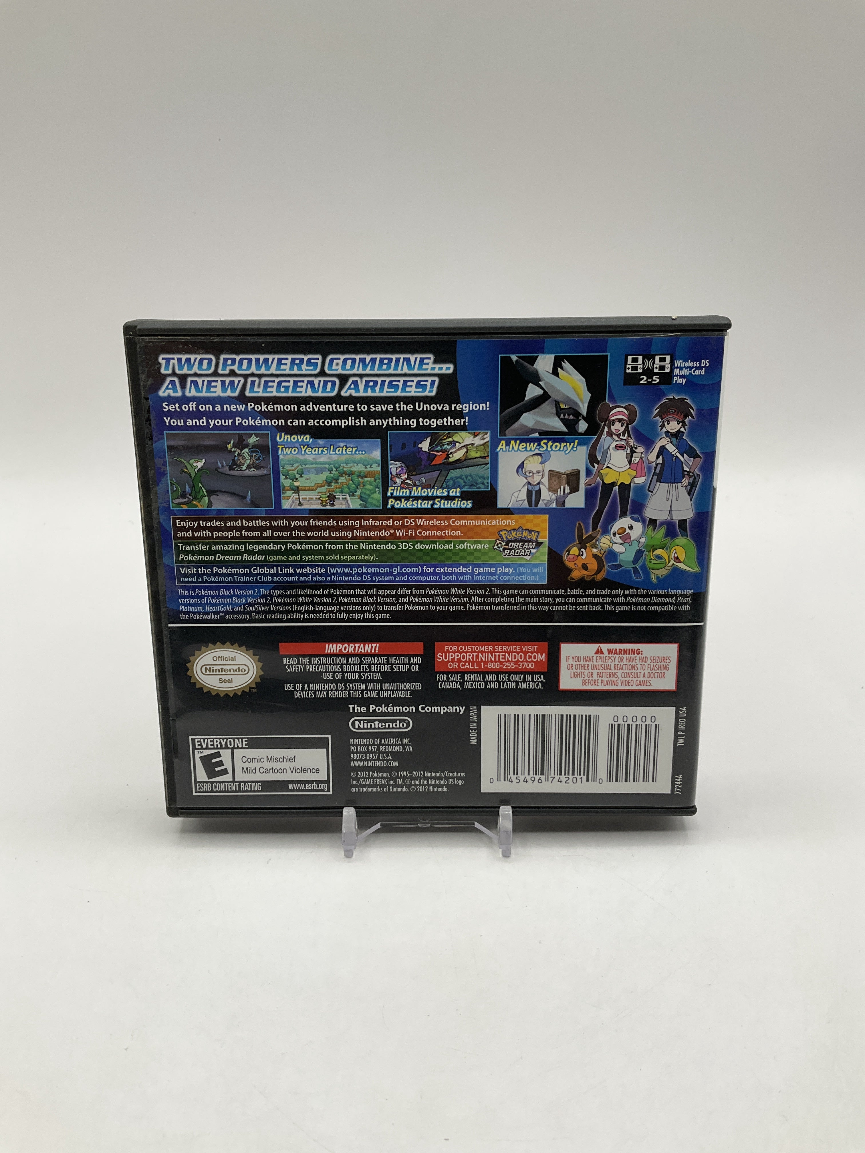 Pokemon Black Version 2 Nintendo DS Used、Collector Store LLC - VG、kayou