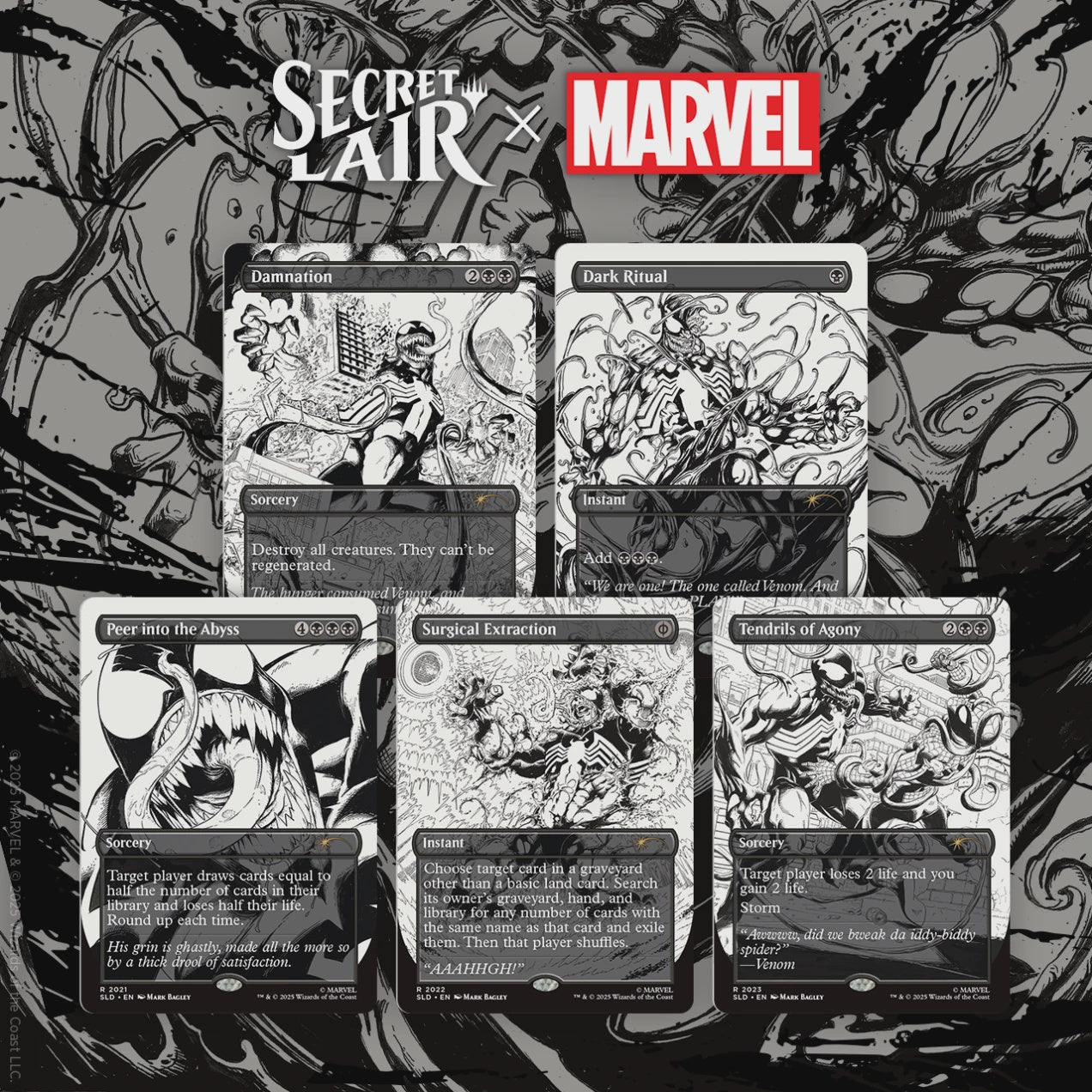 Magic the Gathering: Secret Lair x Marvel - Spider-Man: Venom Unleashed (Inks)