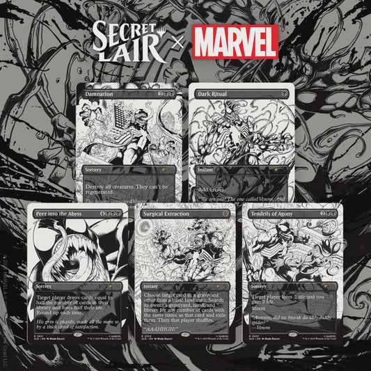 Magic the Gathering: Secret Lair x Marvel - Spider-Man: Venom Unleashed (Inks)