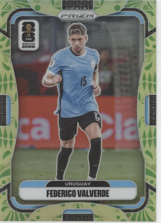 Federico Valverde 2026 Panini Prizm FIFA World Cup Prizm 07/70 #122