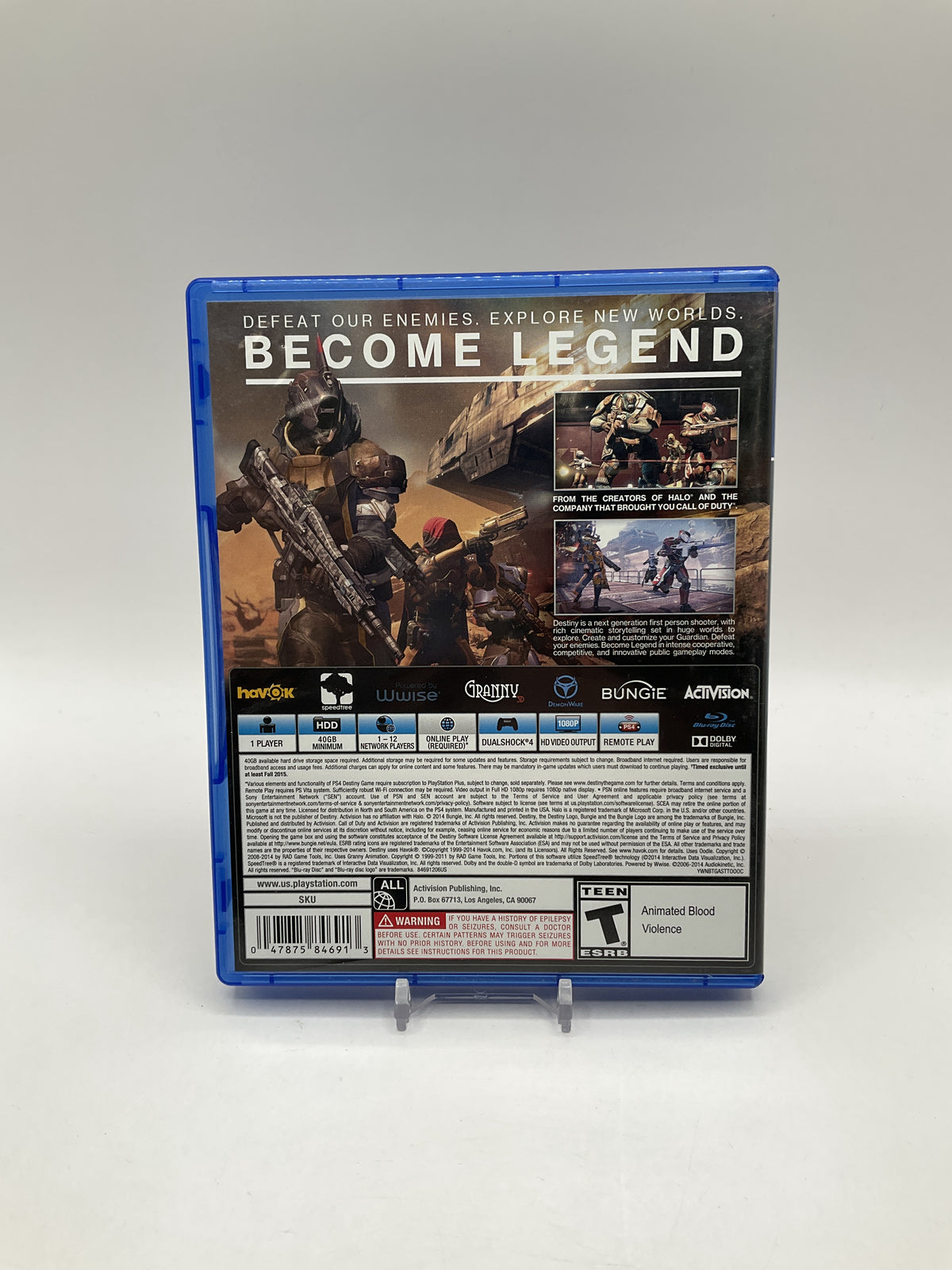 Destiny Playstation 4 Used