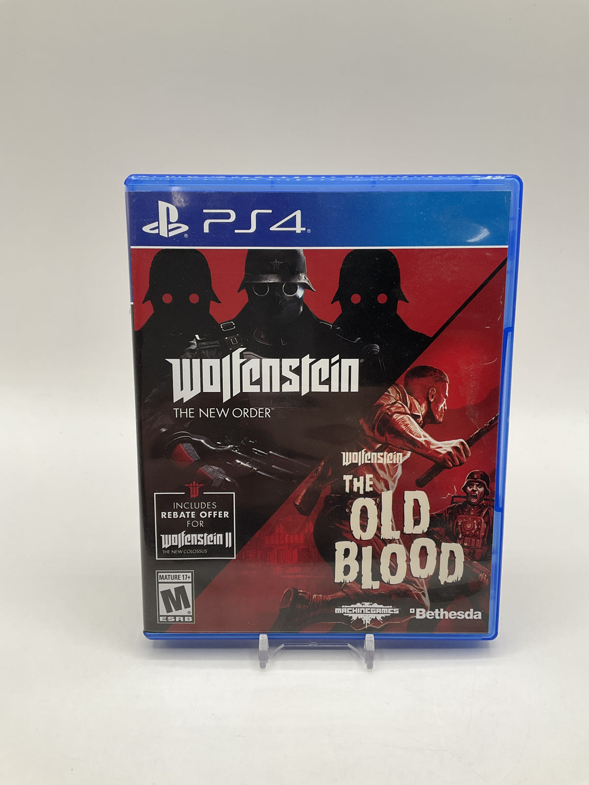 Wolfenstein The New Order and The Old Blood Playstation 4 Used