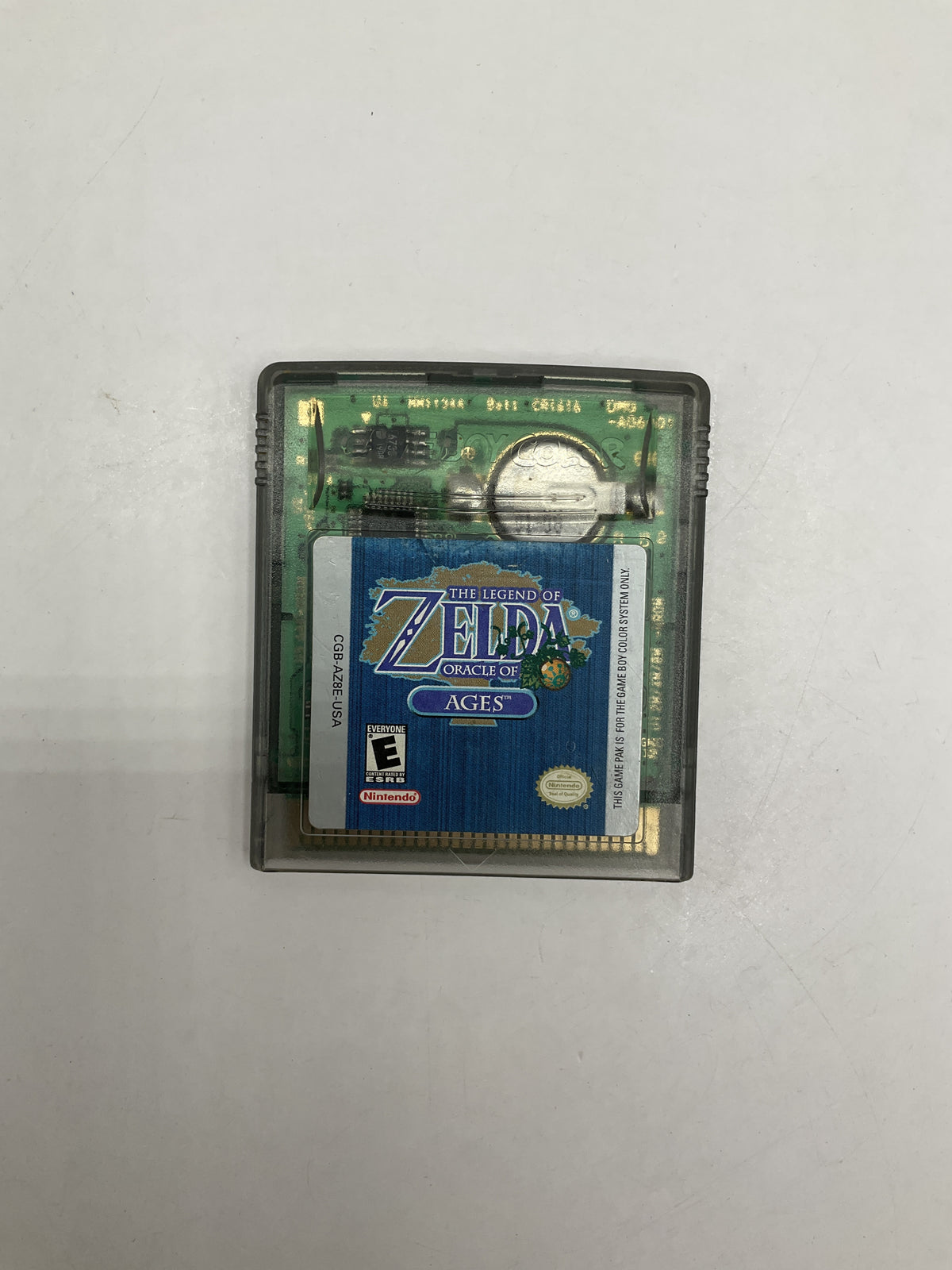 The Legend of Zelda Oracle of Ages GameBoy Color Used
