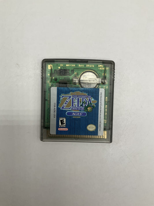 The Legend of Zelda Oracle of Ages GameBoy Color Used
