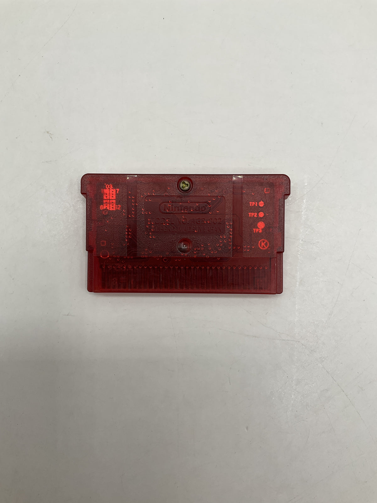 Pokemon FireRed GameBoy Advance Used *Dry Battery*