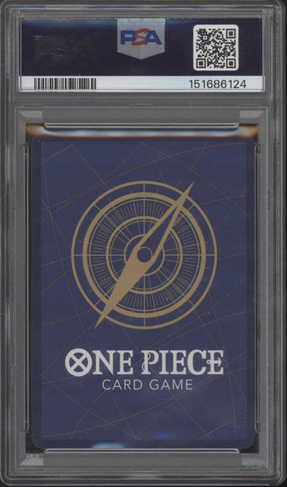 Borsalino One Piece Card Game OP06 Special Alternate Art #051 PSA 10