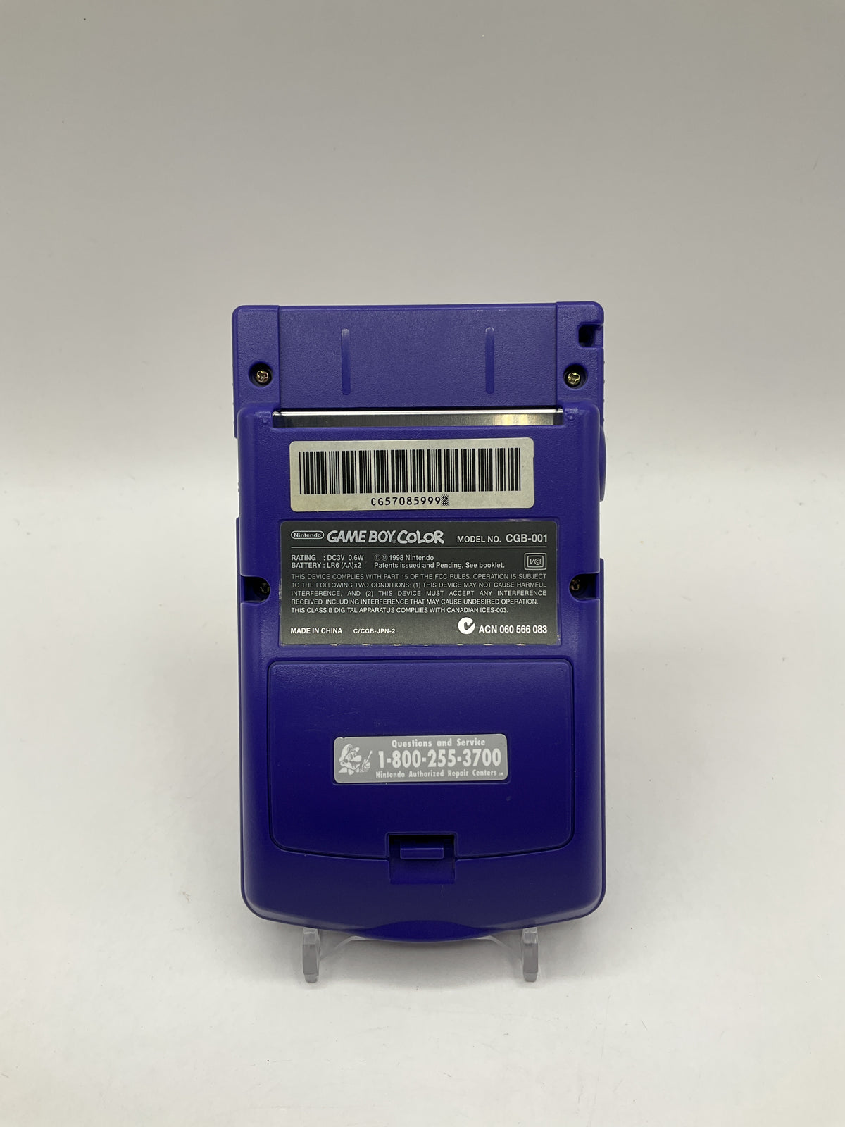 Nintendo Game Boy Color [Grape] System Used