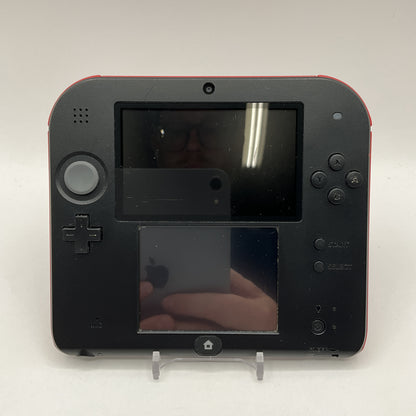 Nintendo 2DS [Black & Red] System No Charger Used