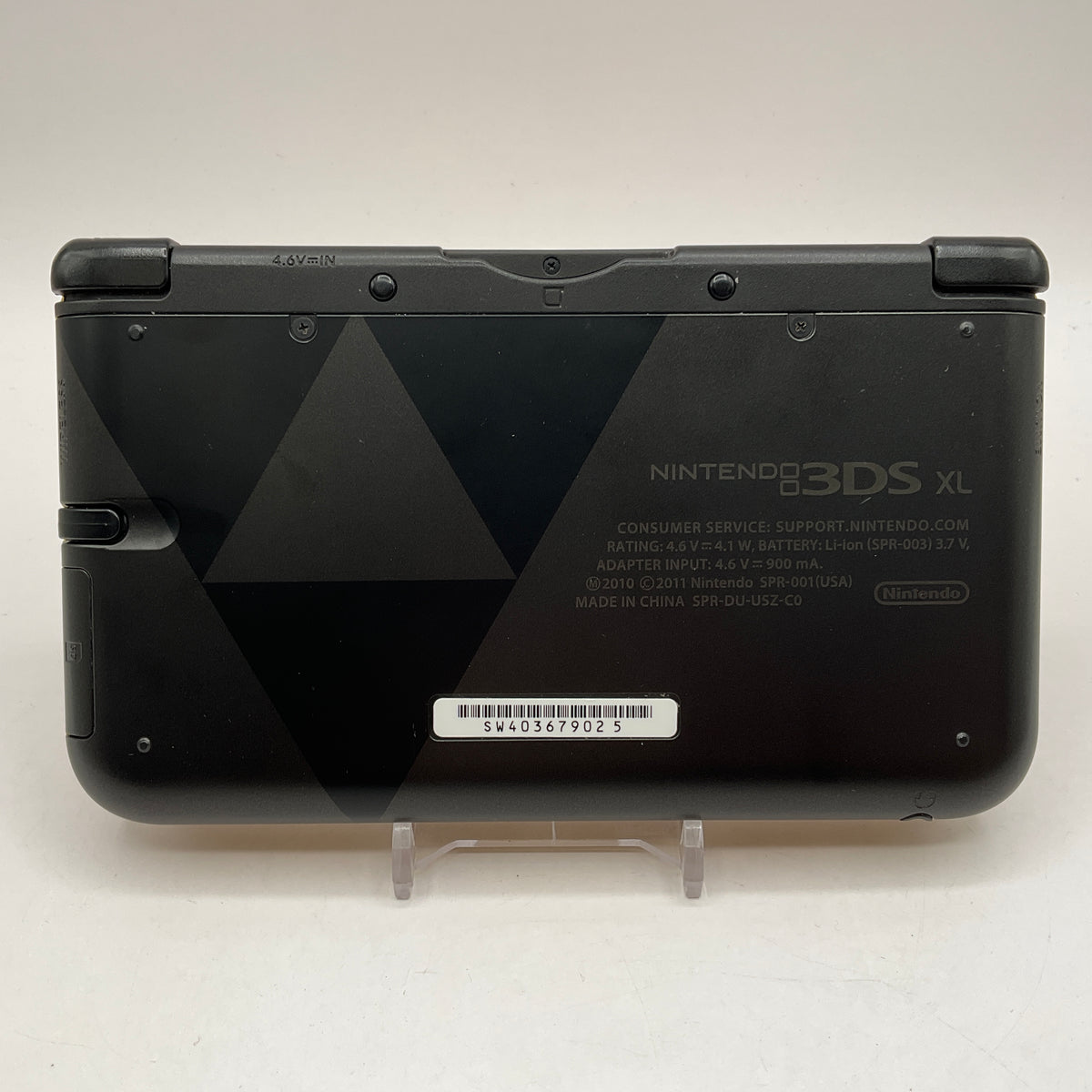 Nintendo 3DS XL [Zelda Edition] System No Charger Used