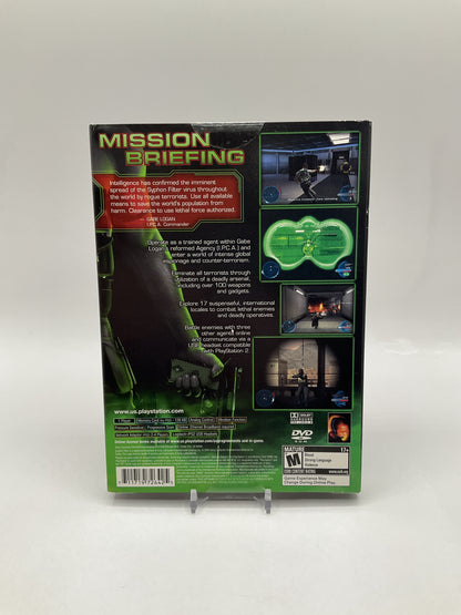 Syphon Filter Omega Strain Playstation 2 Sealed