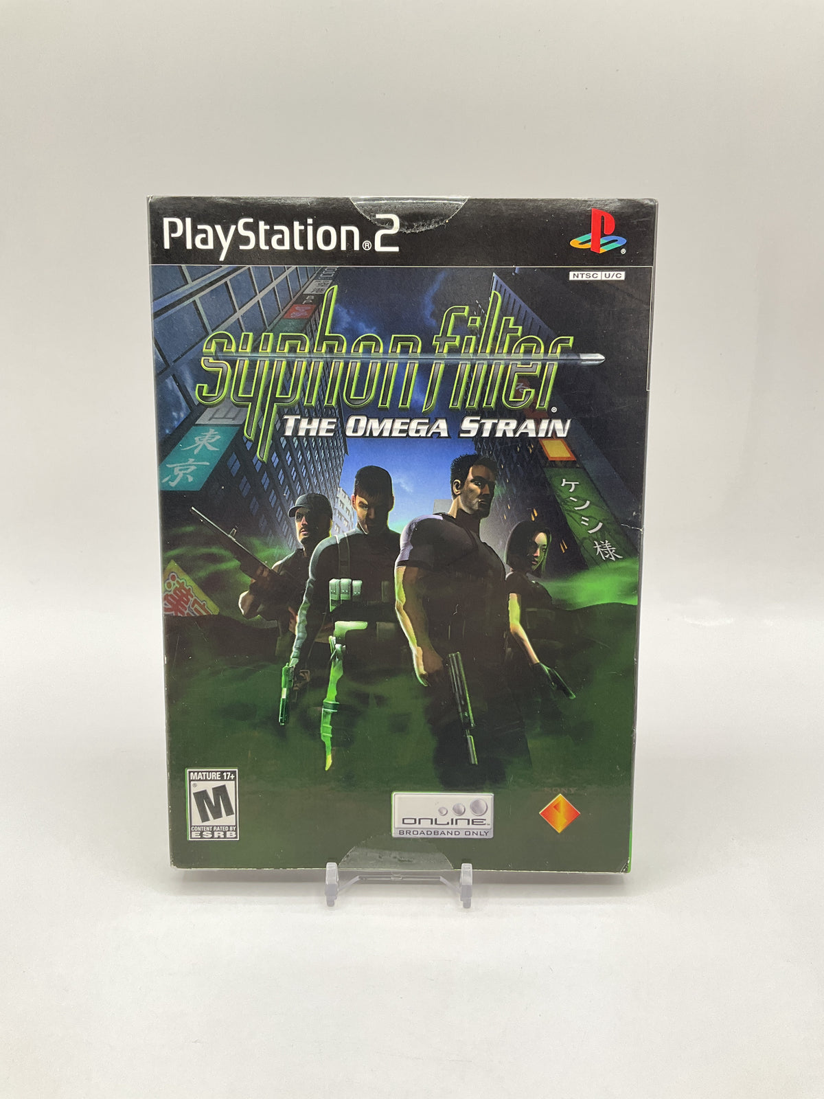 Syphon Filter Omega Strain Playstation 2 Sealed