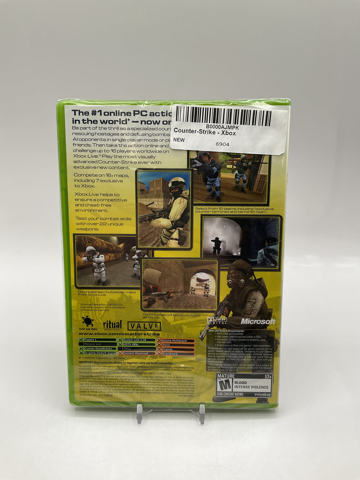 Counter Strike [Platinum Hits] Xbox Sealed