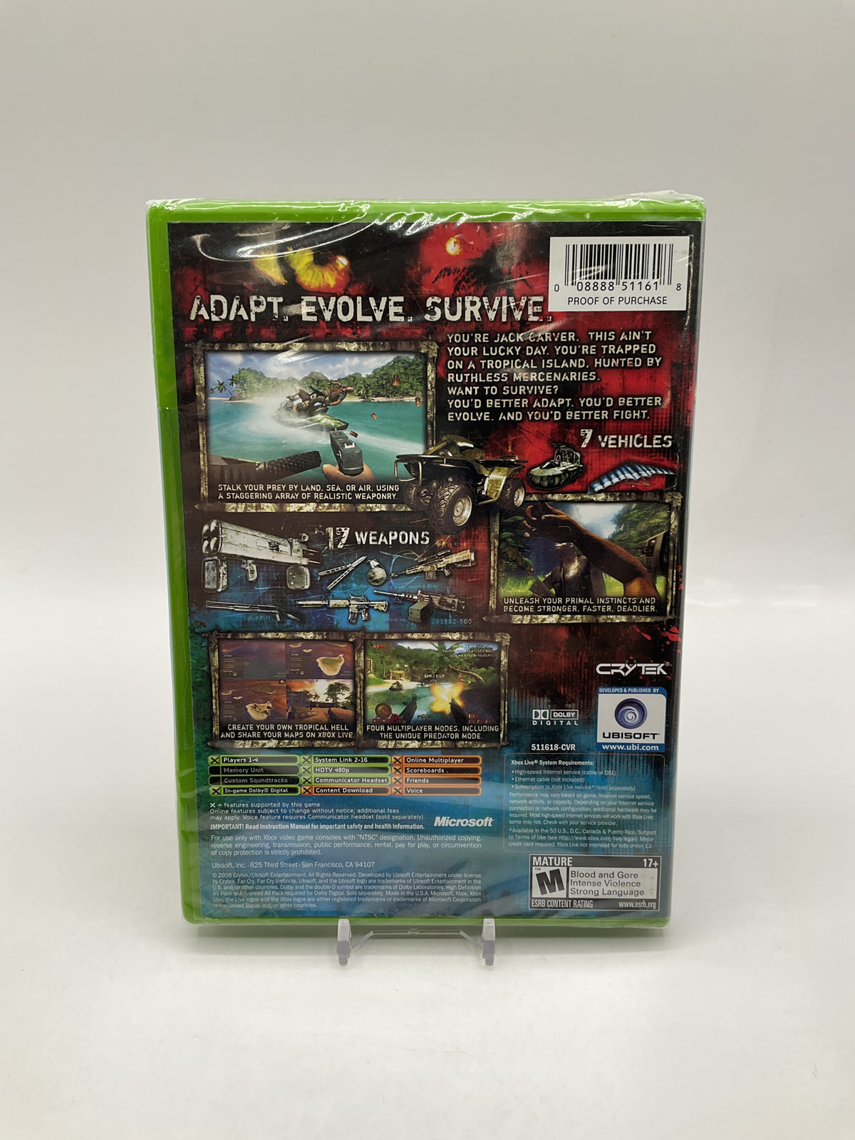 Far Cry Instincts Xbox Sealed