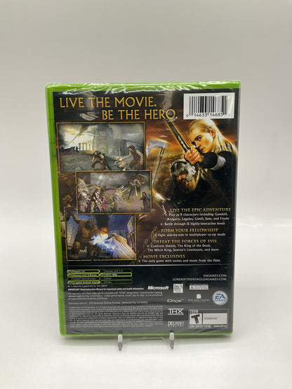 The Lord of the Rings Return of the King Xbox Sealed