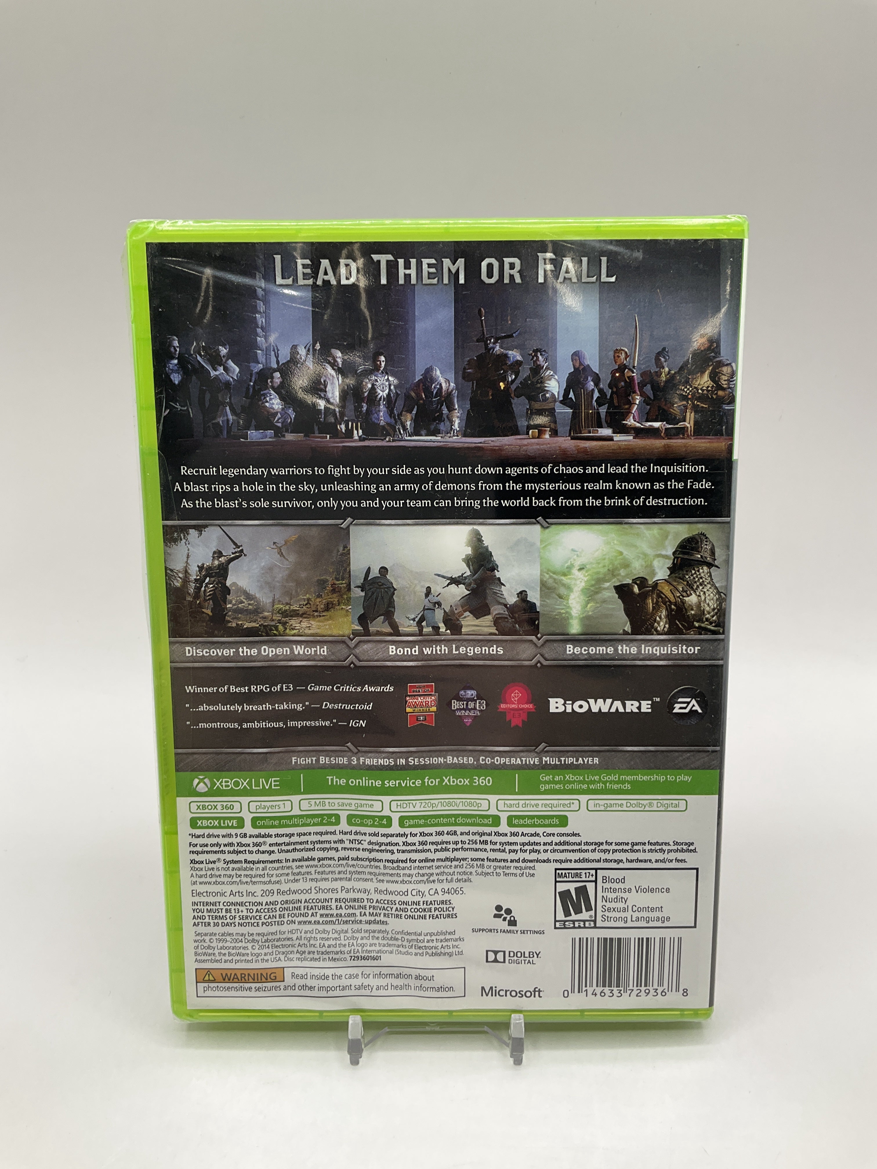 Dragon Age: Inquisition Xbox 360 Sealed、Collector Store LLC - VG、kayou