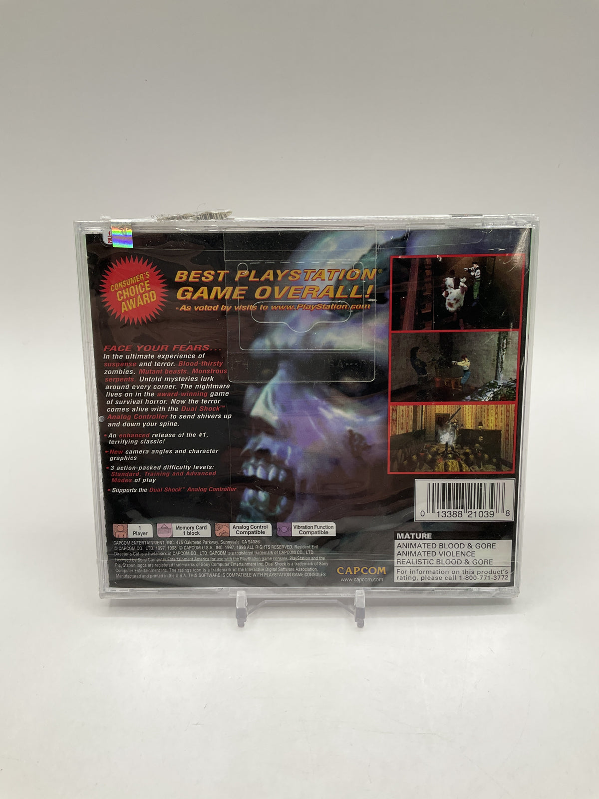 Resident Evil Director's Cut [Greatest Hits] Playstation Sealed