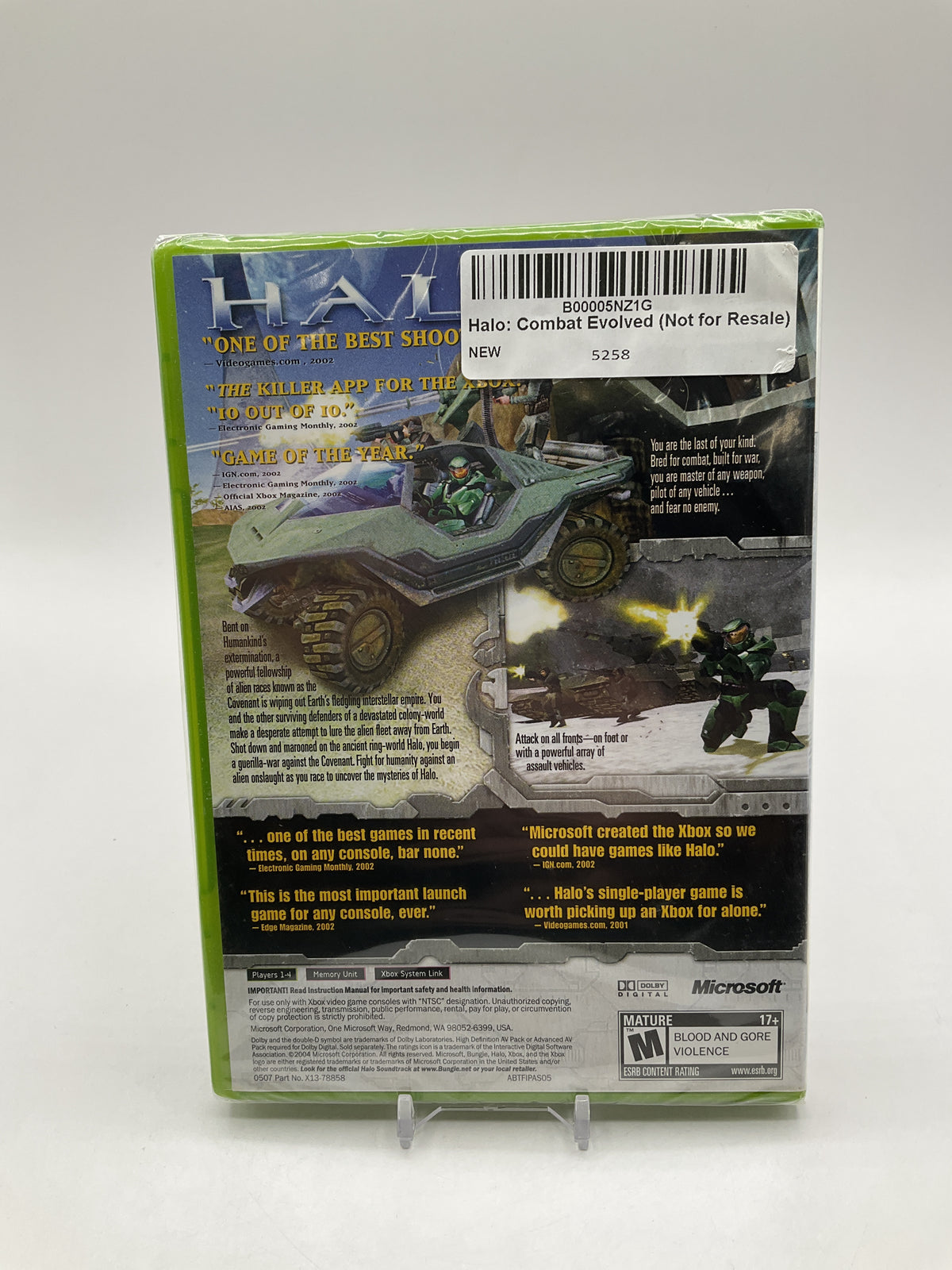 Halo: Combat Evolved [Best of Platinum Hits] Xbox Sealed