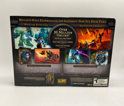 World of Warcraft: Battle Chest [Burning Crusade & Lich King] PC Games Sealed