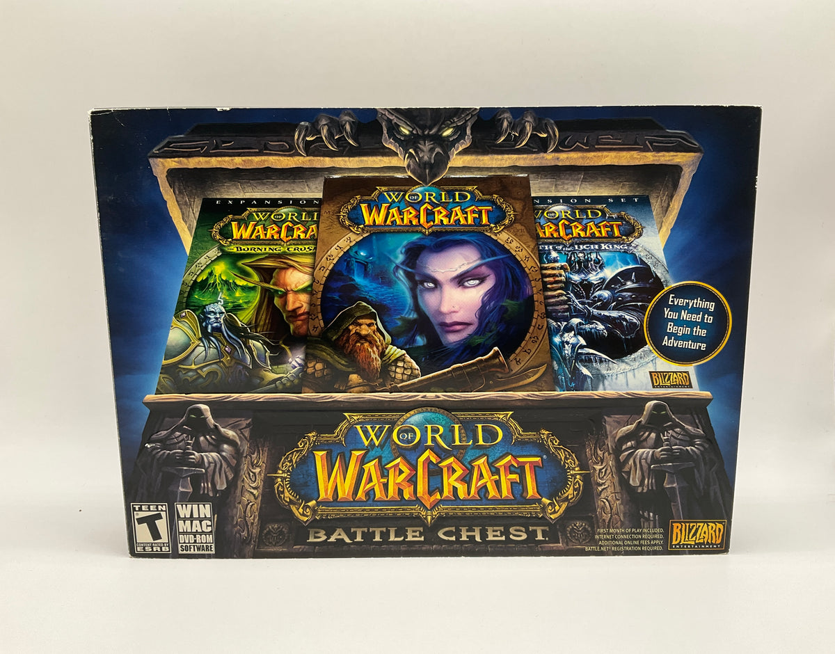 World of Warcraft: Battle Chest [Burning Crusade & Lich King] PC Games Sealed