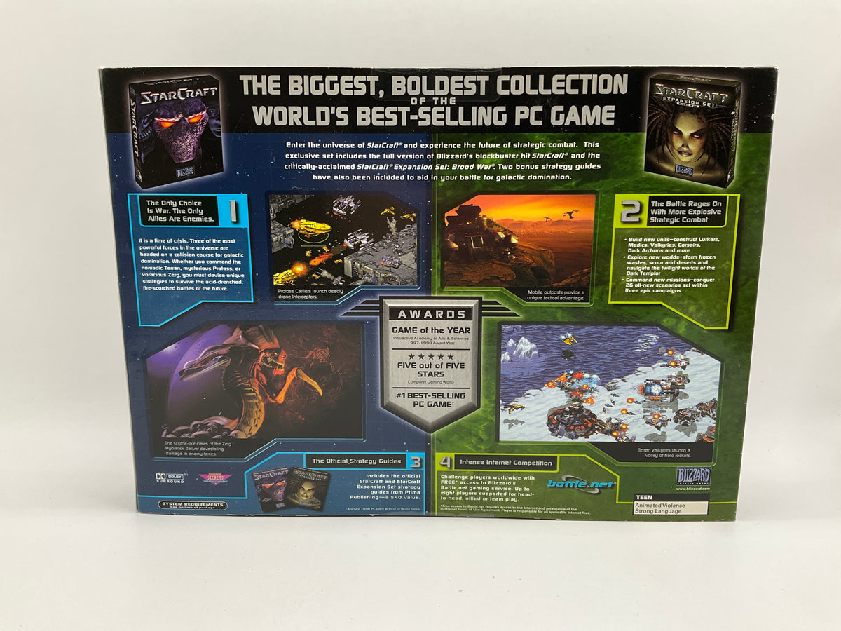 StarCraft Battle Chest PC Games Sealed