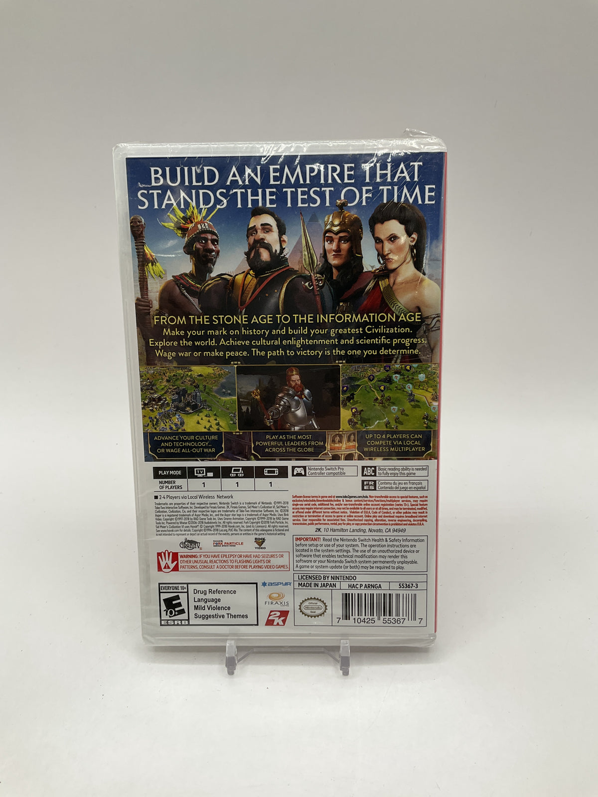 Sid Meier's Civilization VI Nintendo Switch Sealed