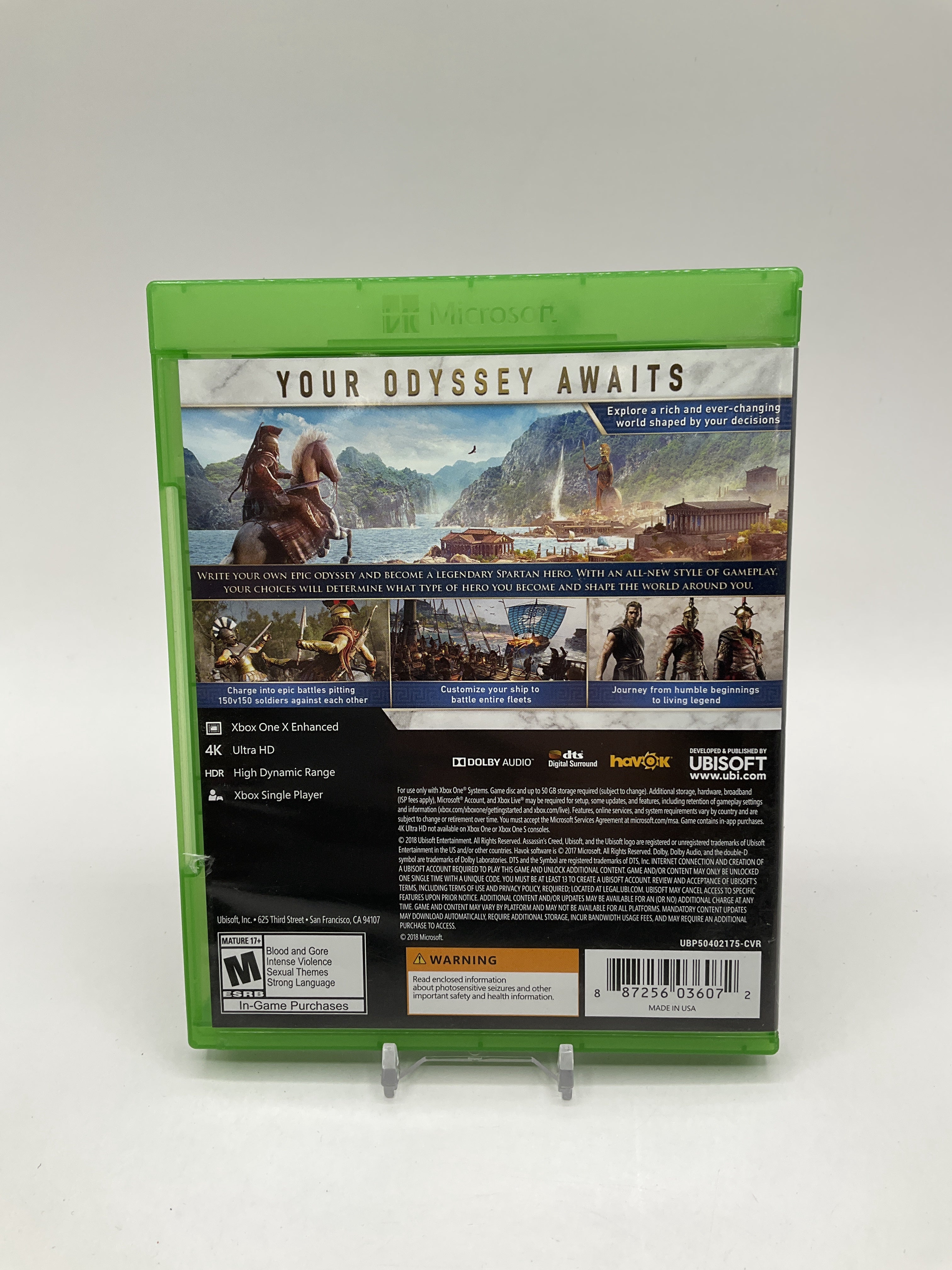Assassin's Creed Odyssey Xbox One Used、Collector Store LLC - VG、kayou