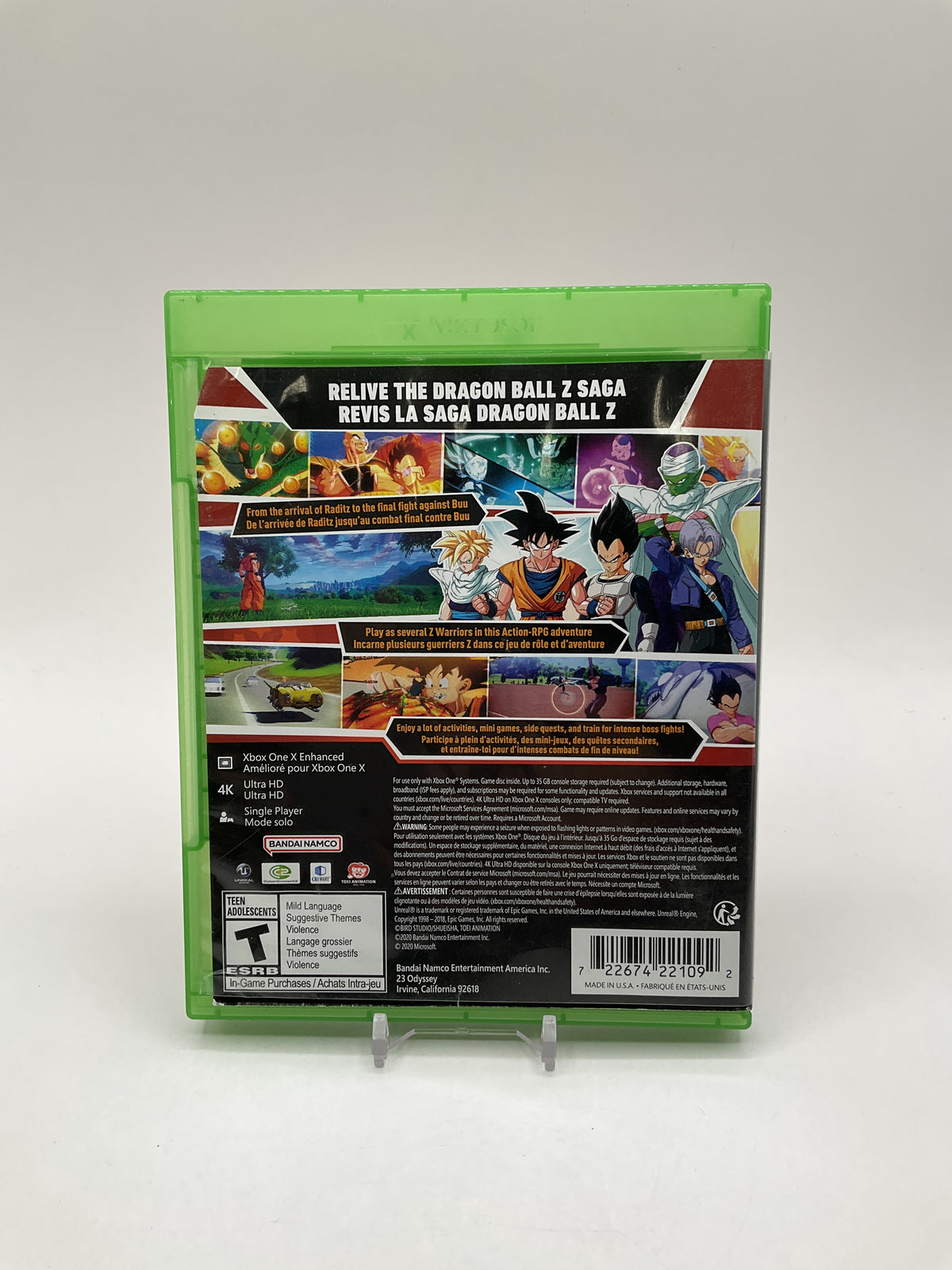 Dragon Ball Z: Kakarot Xbox One Used