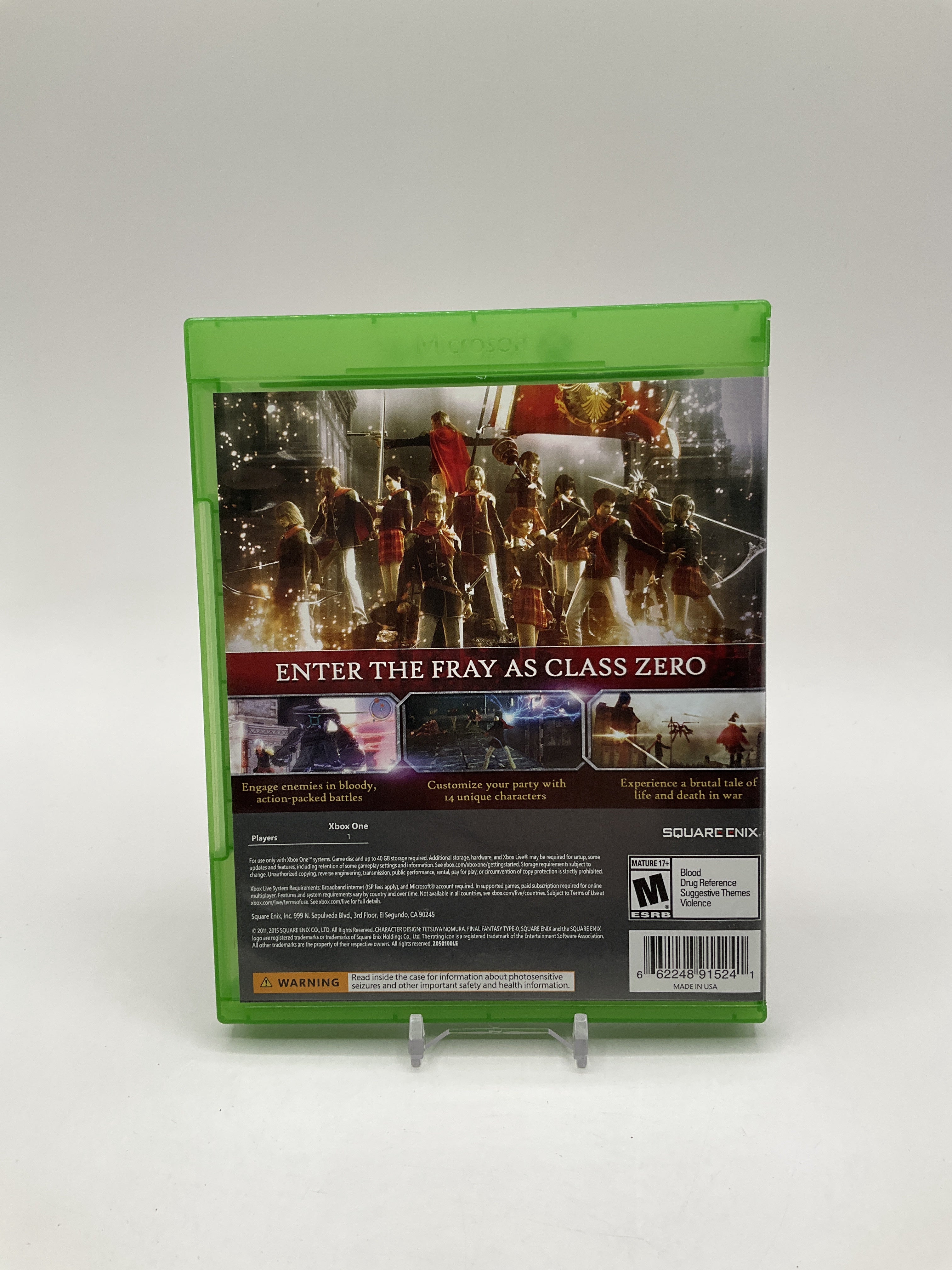 Final Fantasy Type-0 HD Xbox One Used #2、Collector Store LLC - VG、kayou