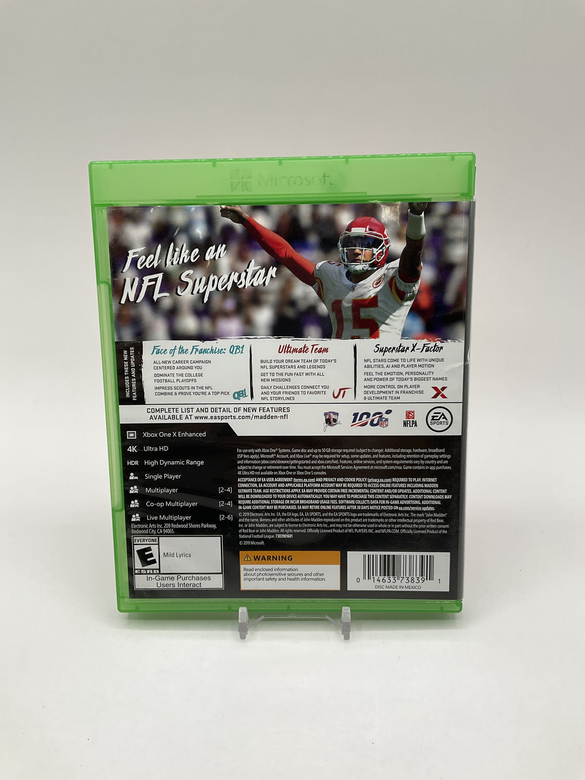 Madden NFL 20 Xbox One Used #2
