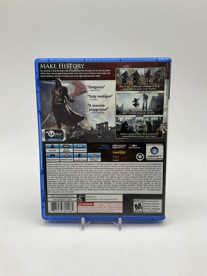 Assassin's Creed: Unity Playstation 4 Used