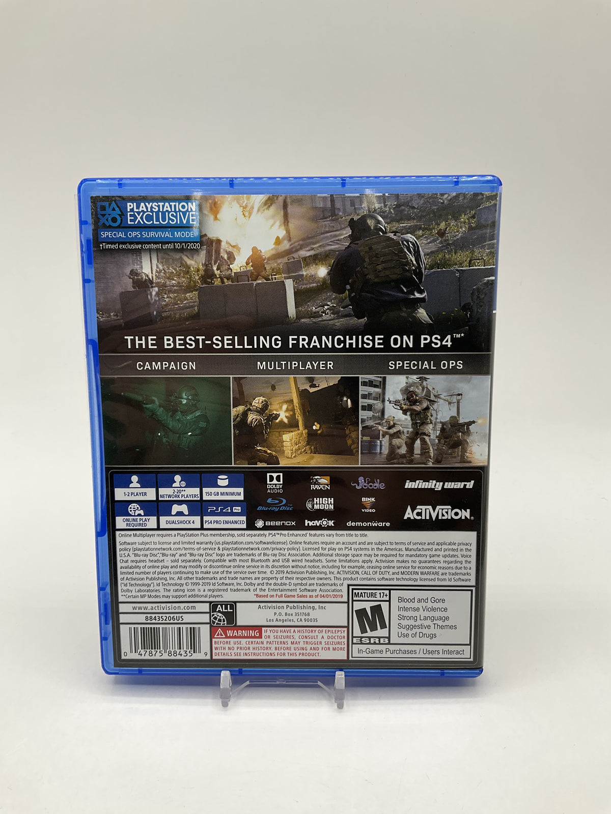 Call of Duty: Modern Warfare Playstation 4 Used #3