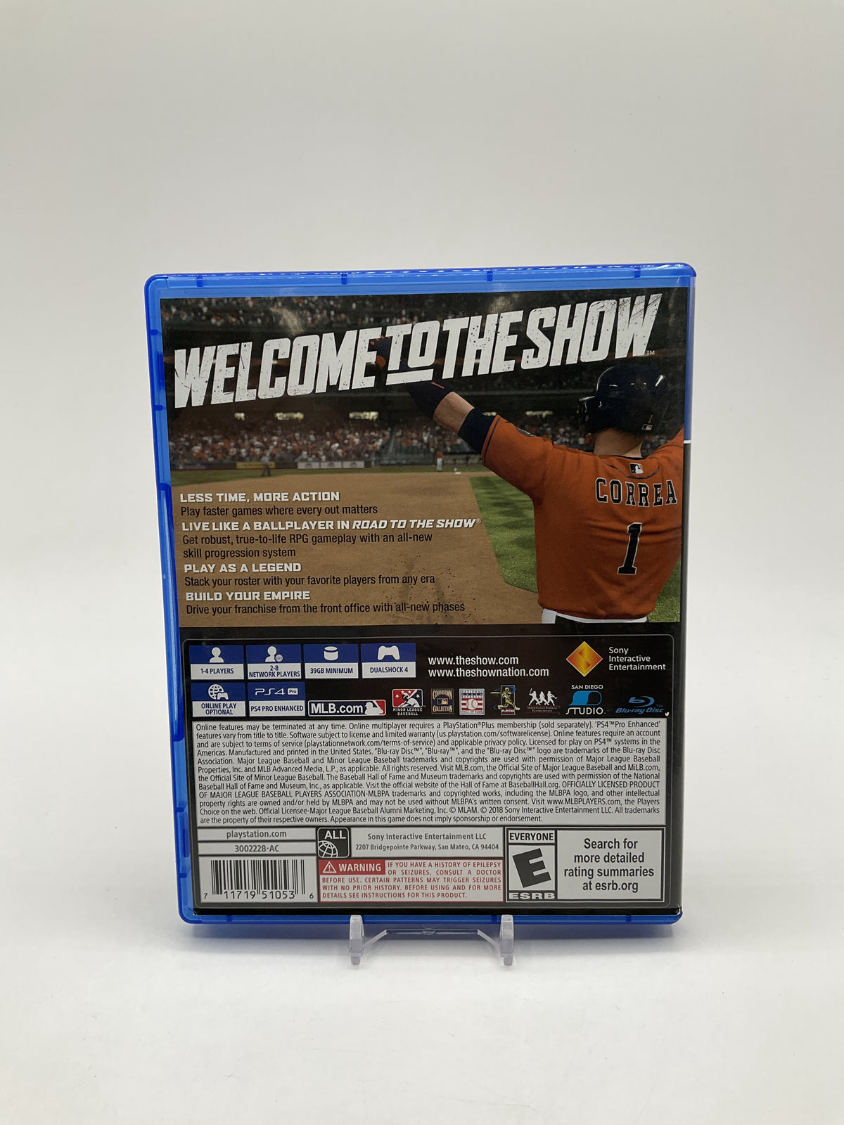 MLB The Show 18 Playstation 4 Used