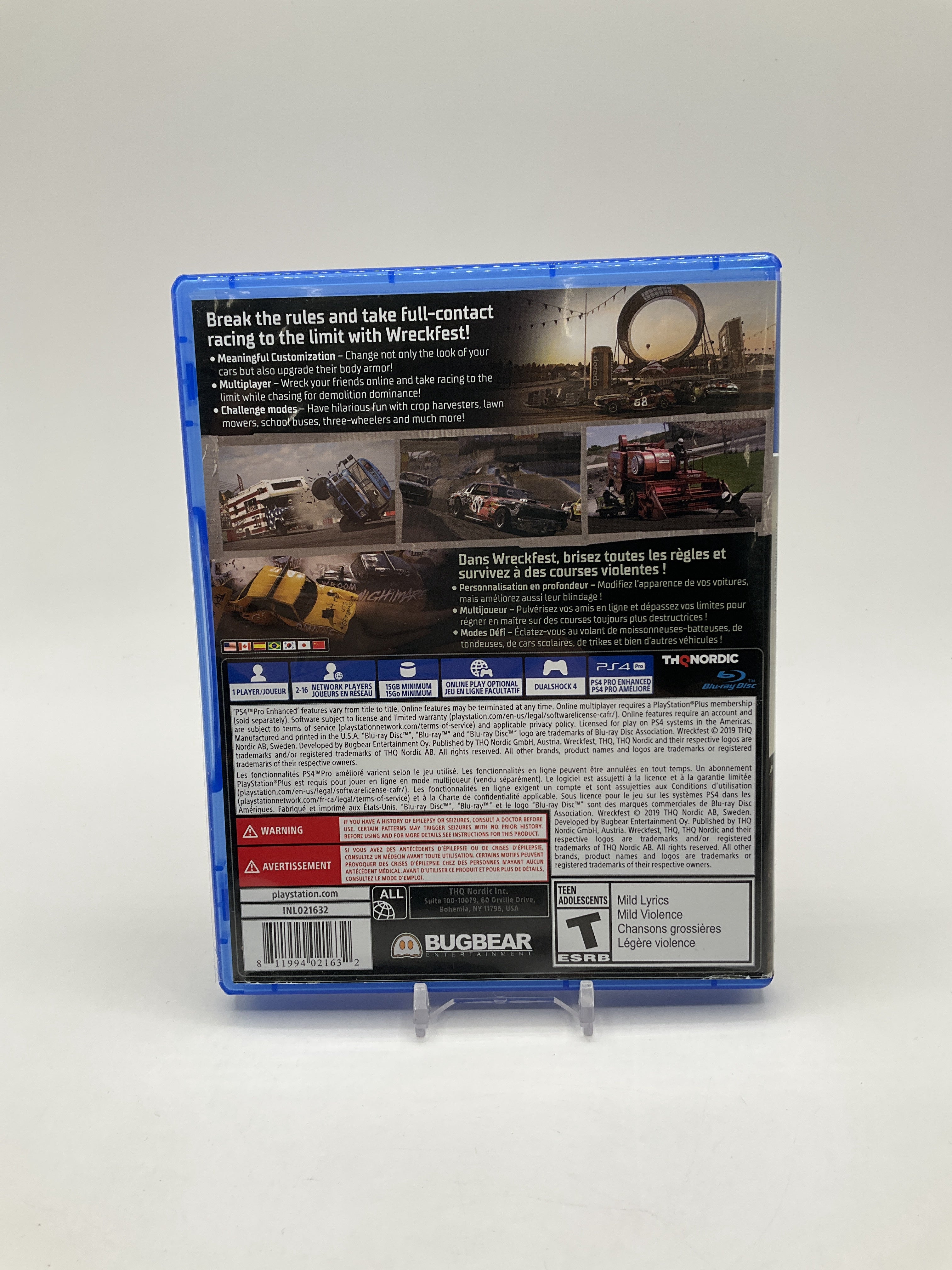 Wreckfest Playstation 4 Used、Collector Store LLC - VG、kayou