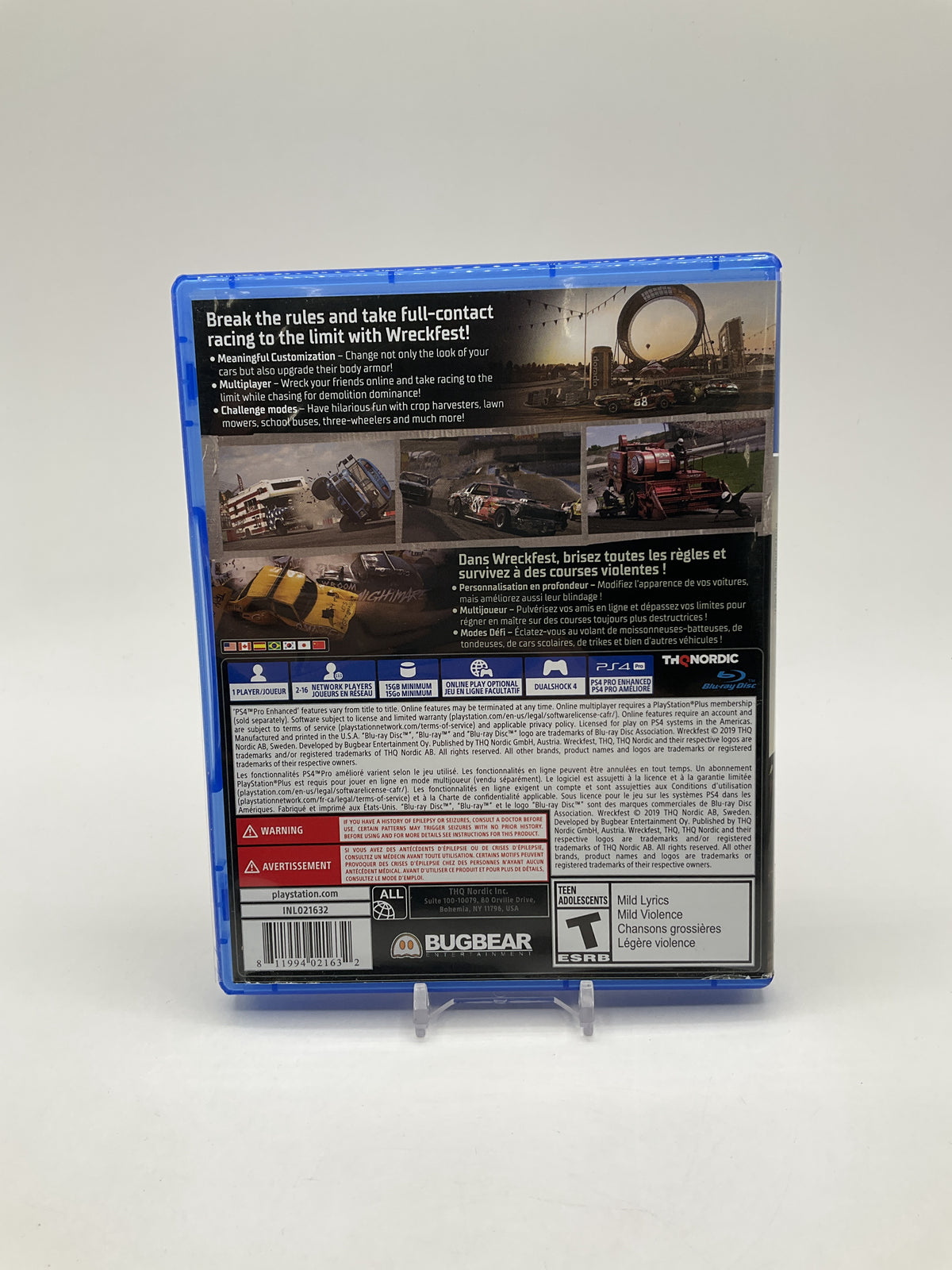 Wreckfest Playstation 4 Used