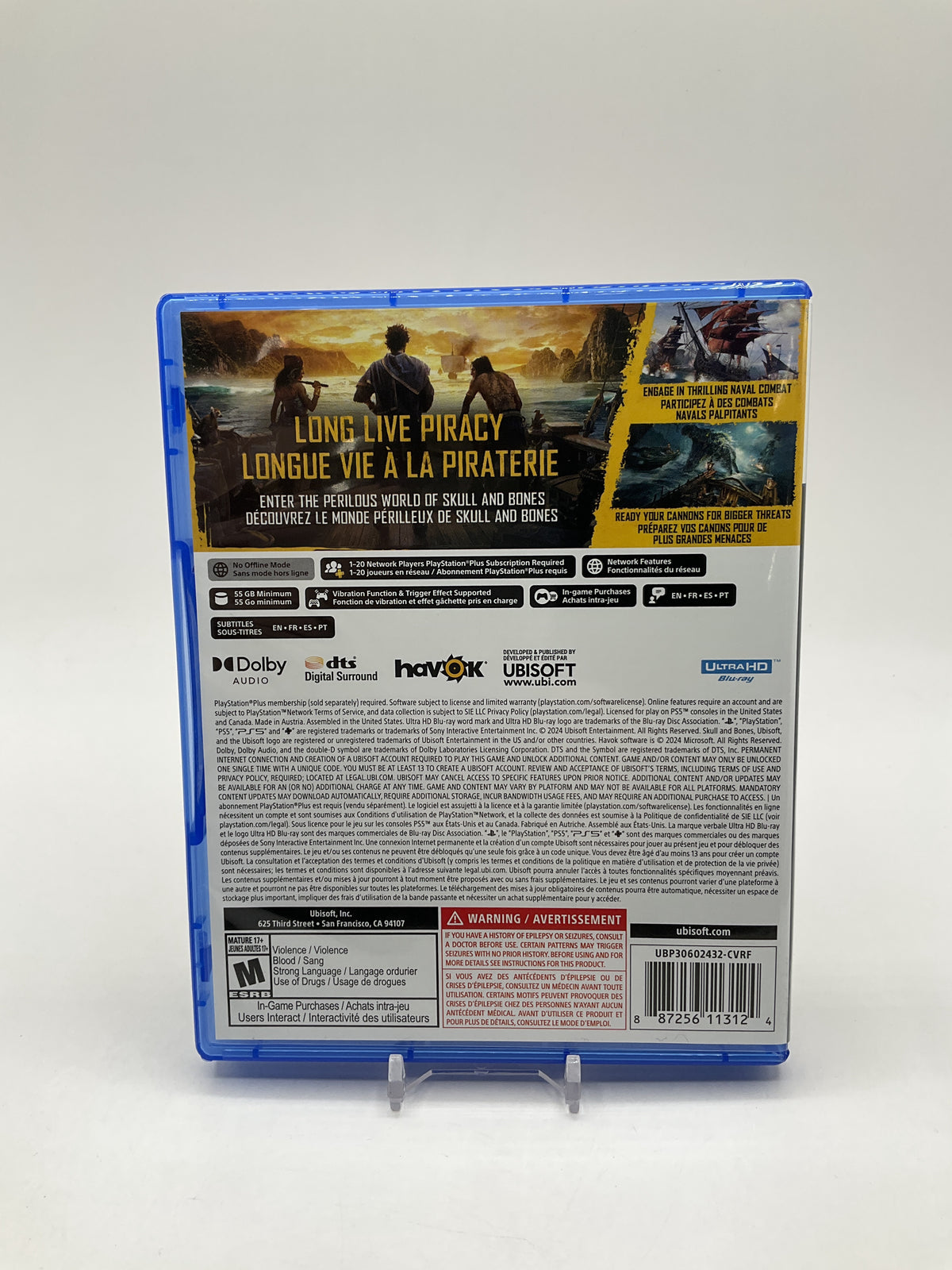 Skull and Bones Playstation 5 Used