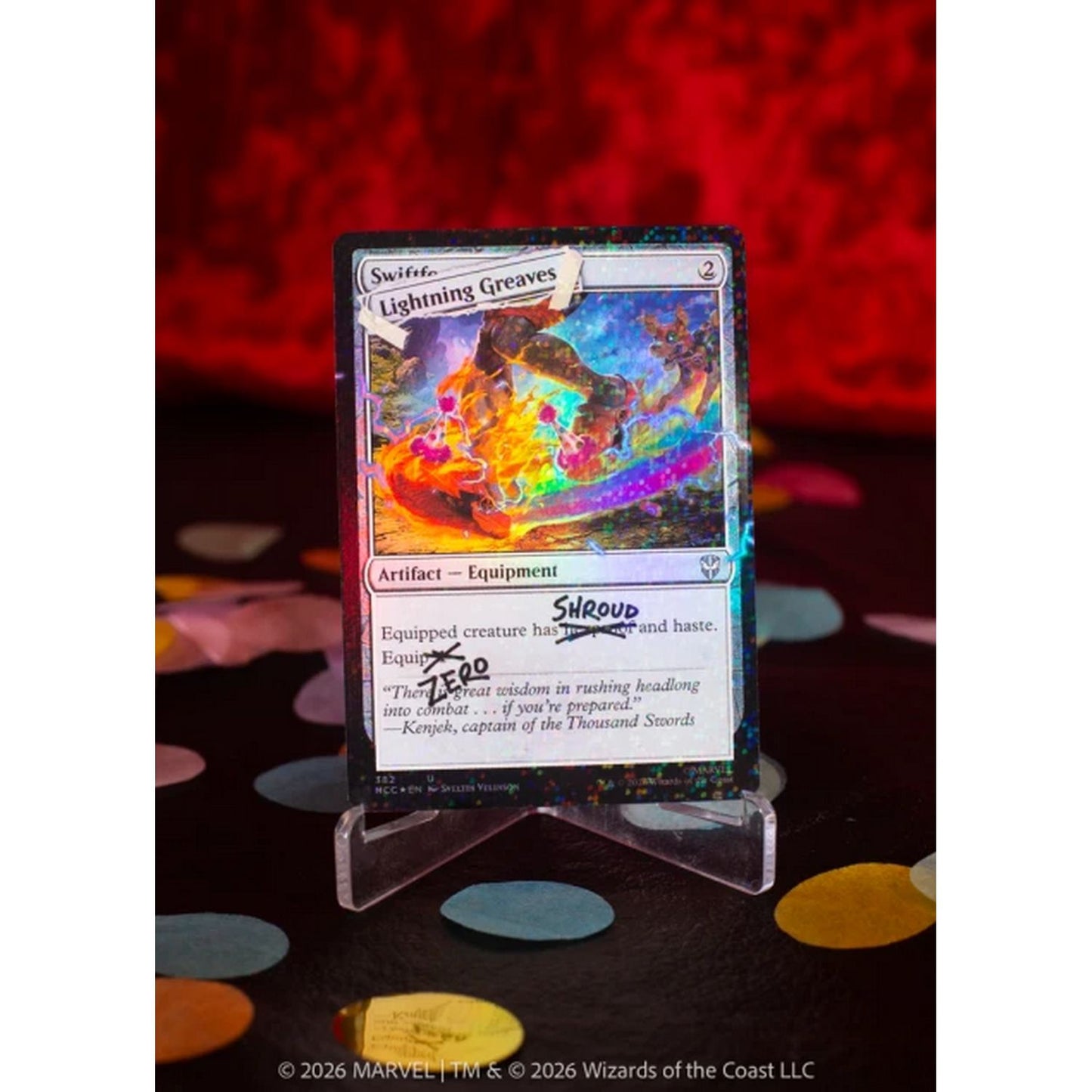 Magic the Gathering: Secret Lair x Marvel - I Fixed It (You're Welcome) [Pool Party Foil]