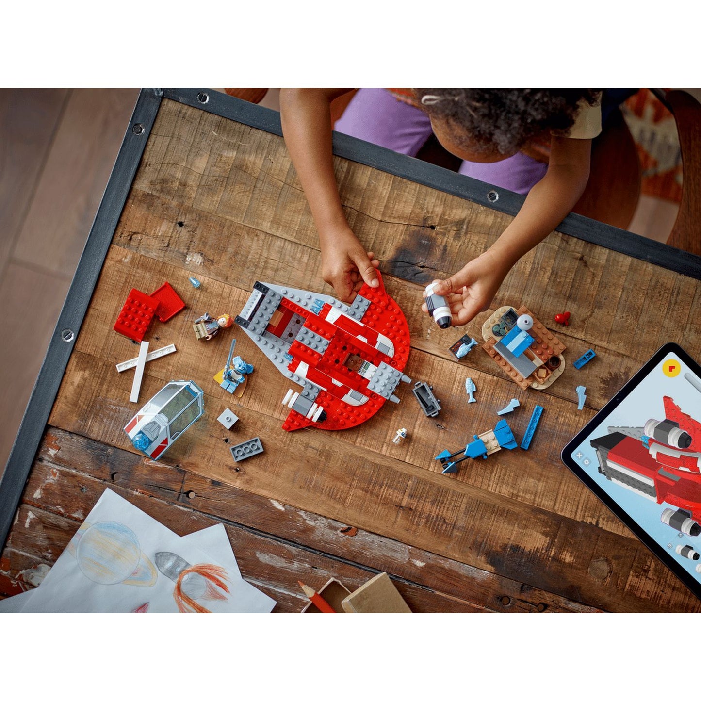 LEGO The Crimson Firehawk 75384