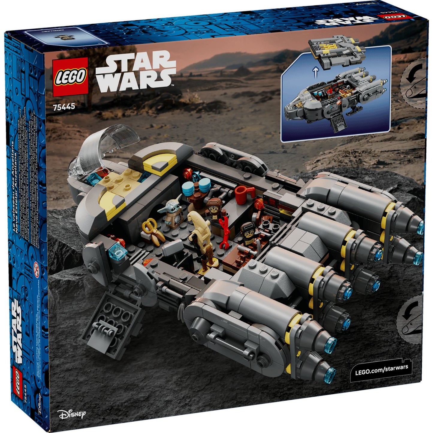 LEGO Anzellan Starship 75445