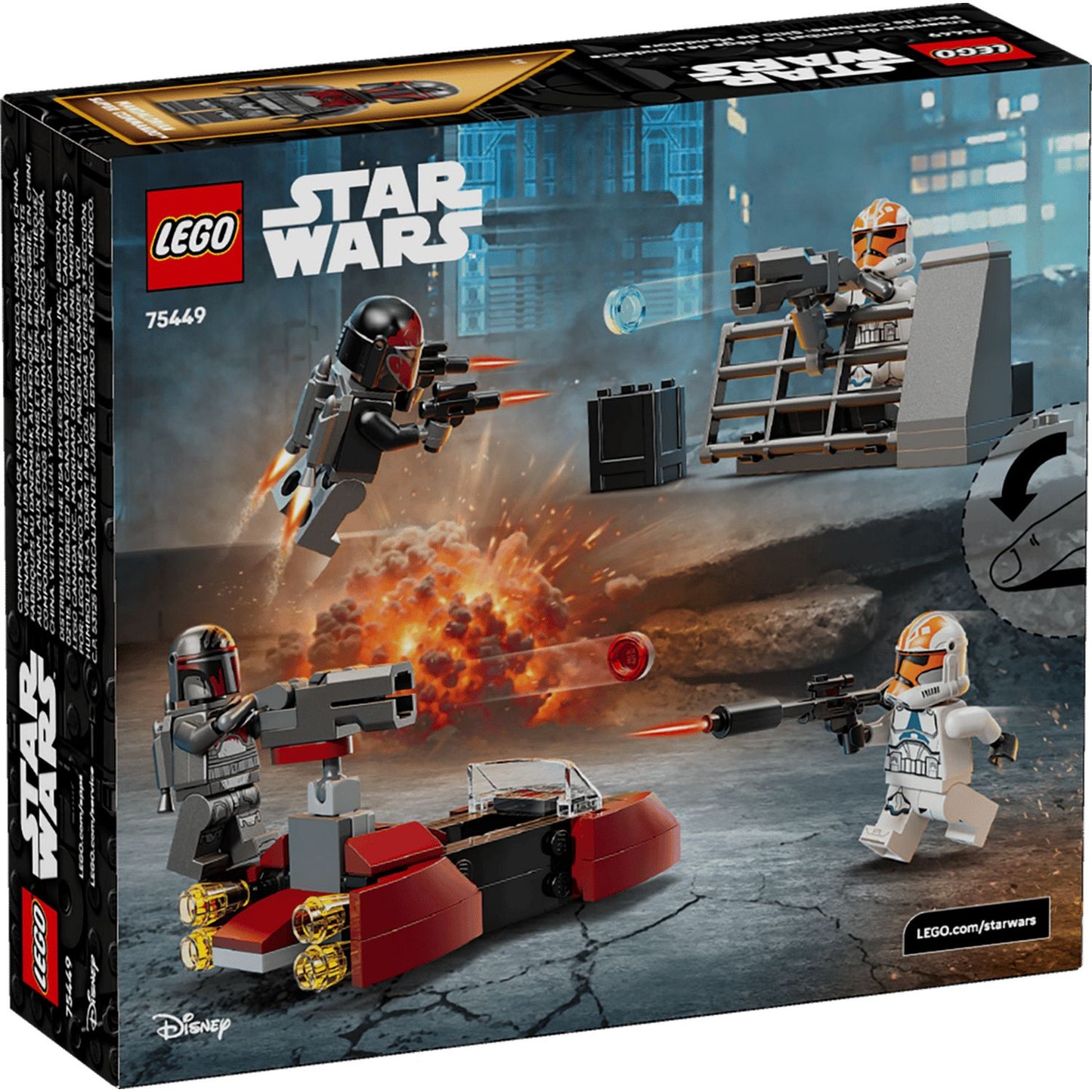 LEGO Siege of Mandalore Battle Pack 75449