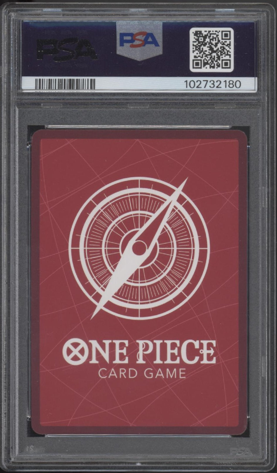 Shanks One Piece Card Game OP09 Alternate Art #001 PSA 10