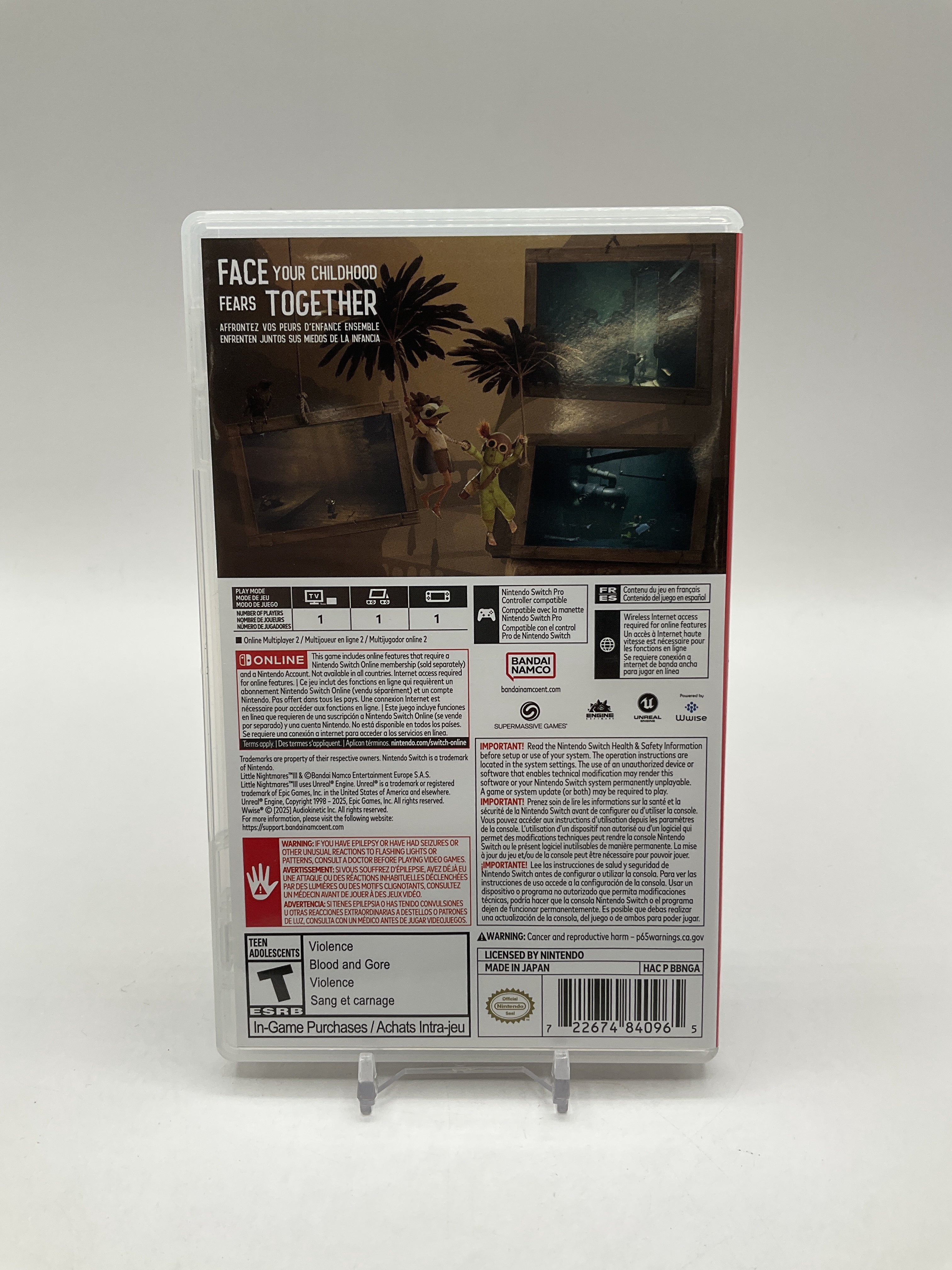 Little Nightmares III Nintendo Switch Used、Collector Store LLC - VG、kayou