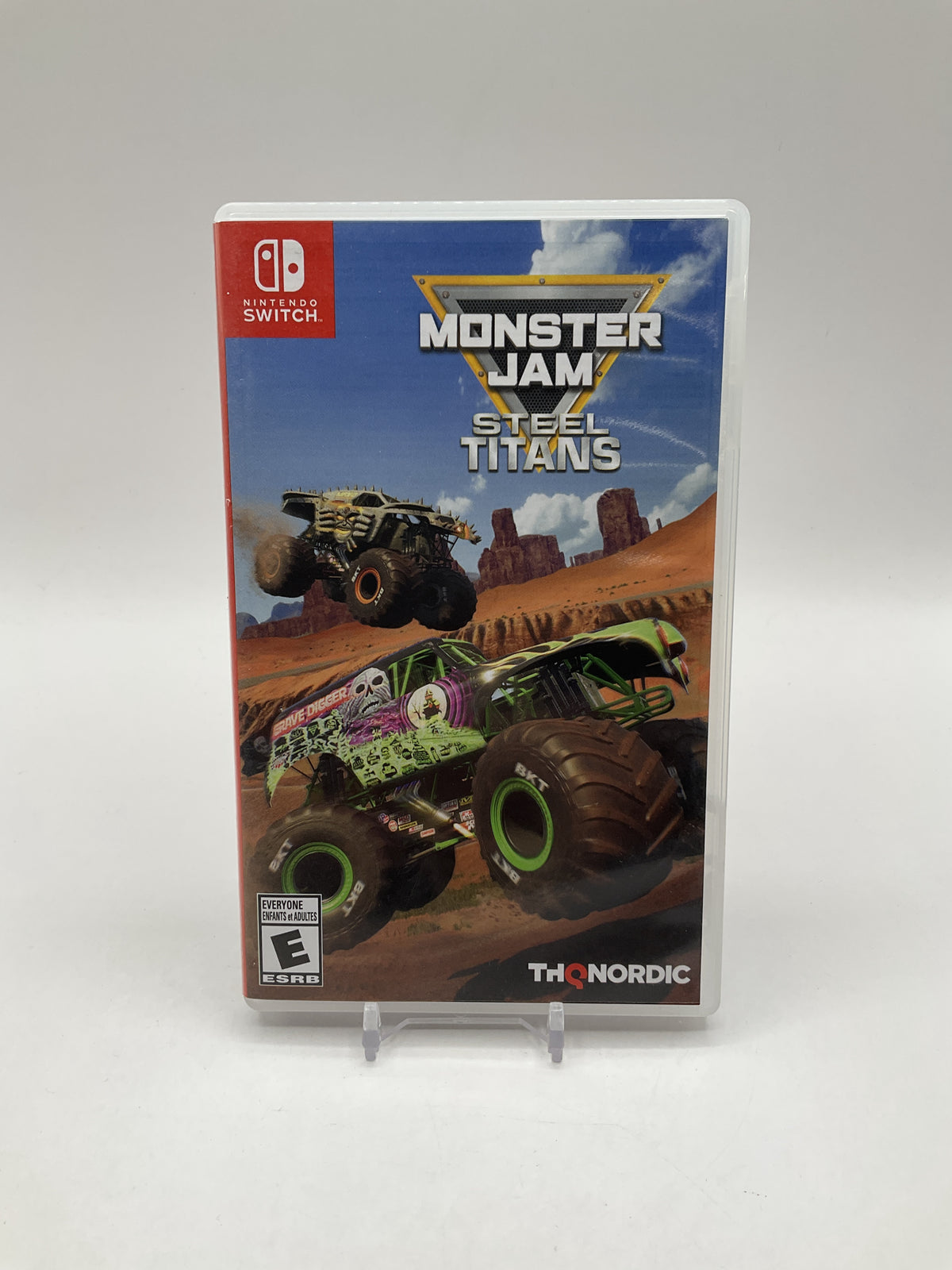 Monster Jam Steel Titans Nintendo Switch Used